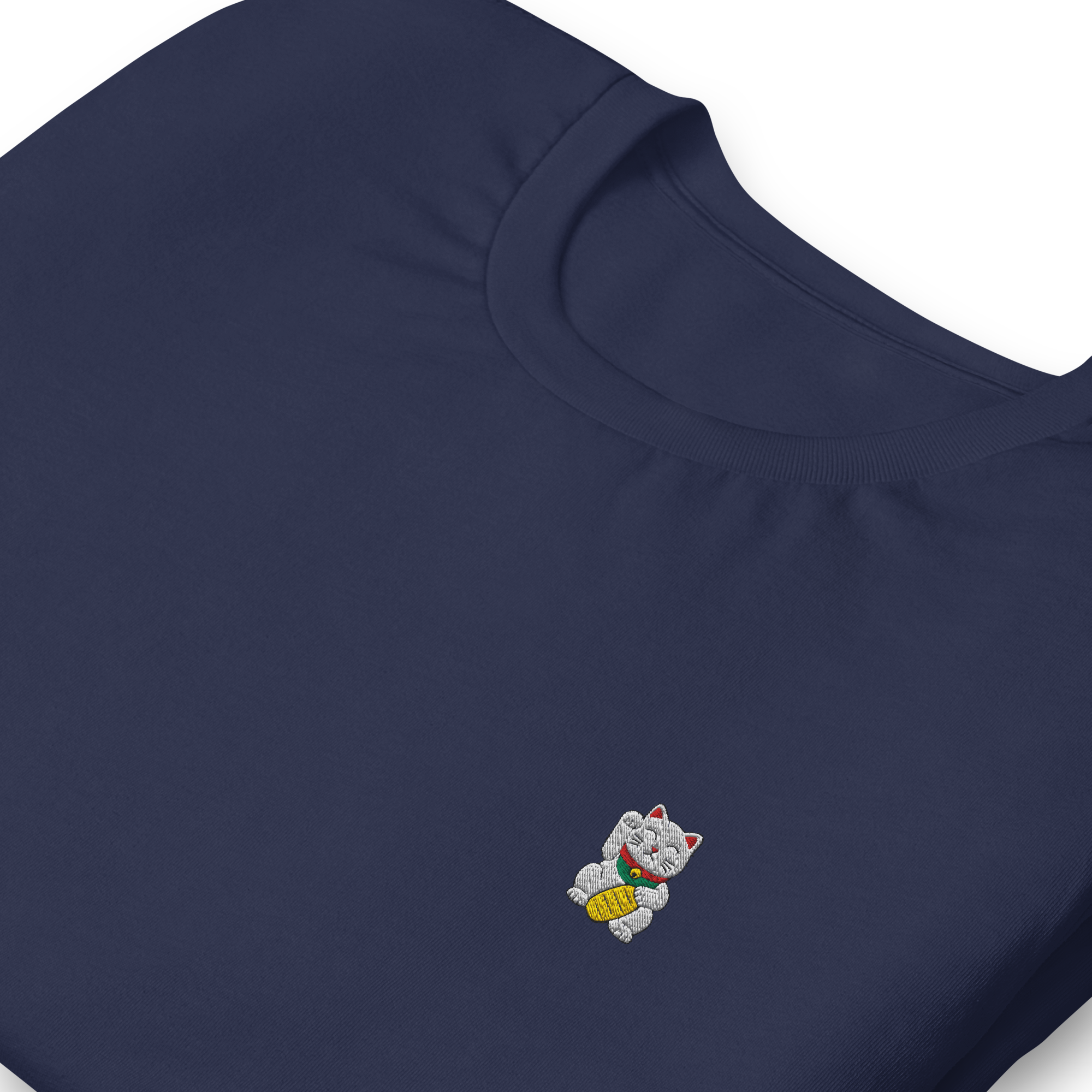 Unisex T-Shirt mit Glückskatze