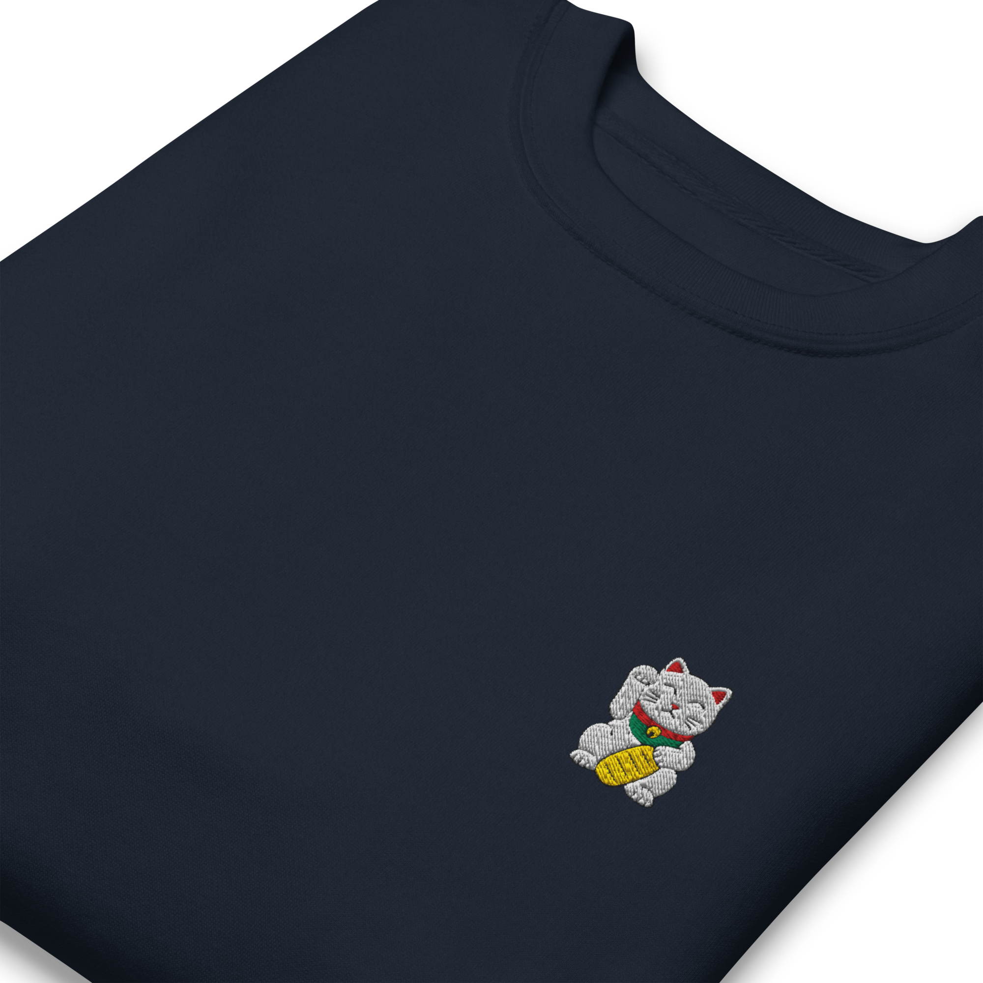 Unisex Glückskatze Premium Sweatshirt